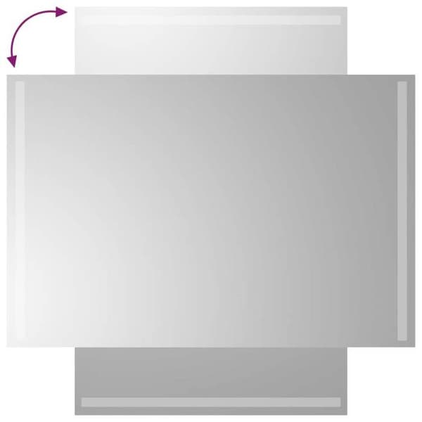 Maison Exclusive - LED-kylpyhuonepeili 60x90 cm