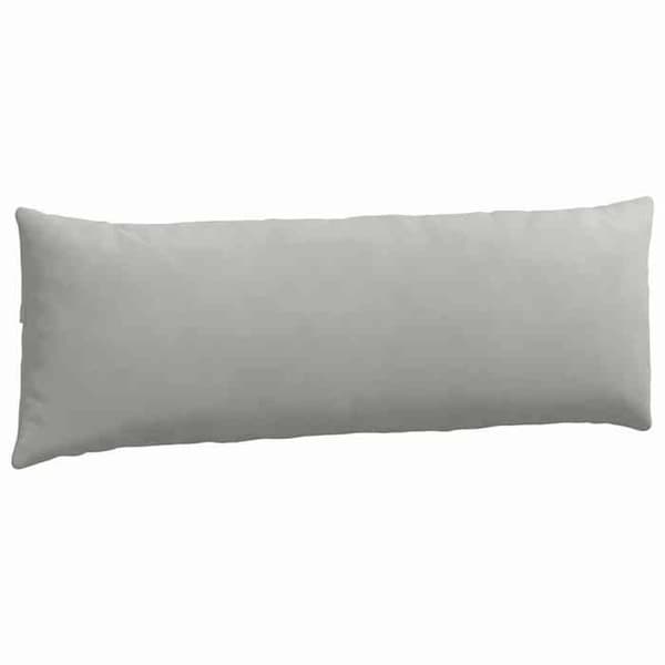 Maison Exclusive - Soffkuddar 2 st tyg Ljusgrå 120 x 40 cm Ljusgrått