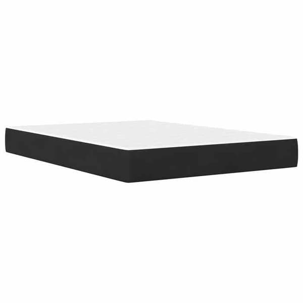 Maison Exclusive - Sängram 2 delar Svart 120 x 190 cm Sammet