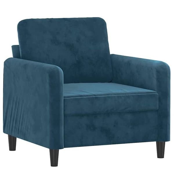 Maison Exclusive - Blå Stol 60 cm Velour