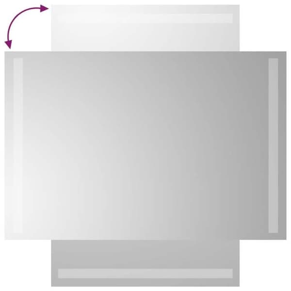 Maison Exclusive - LED-kylpyhuonepeili 40x60 cm