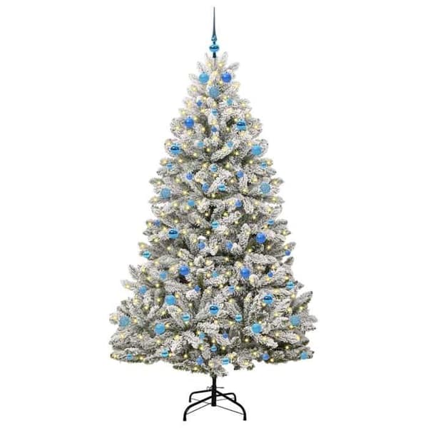 Maison Exclusive - Konstgjord julgran 210 cm 300 LED Varm vit