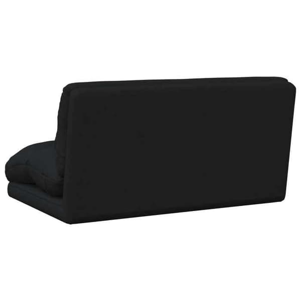 Maison Exclusive - Justerbar gulvstol Sort Stof