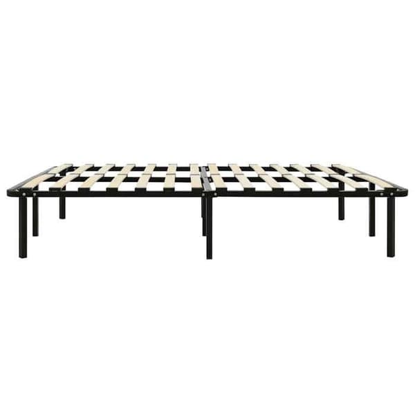 Maison Exclusive - Sengegavl uden madras sort metal 160x200 cm svart