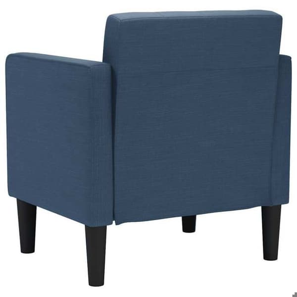 Maison Exclusive - Sofa stol med armlæn i blåt stof 53 cm