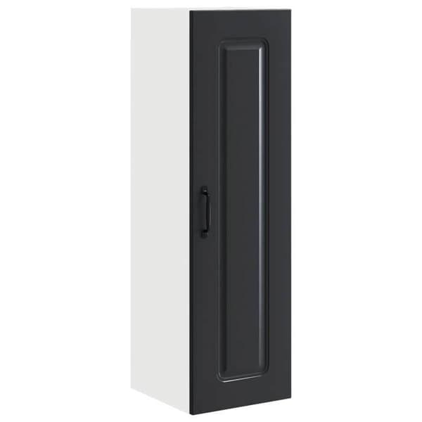 Maison Exclusive - Kalmar Sort opvaskemaskinepanel 30 x 31 x 100 cm Svart