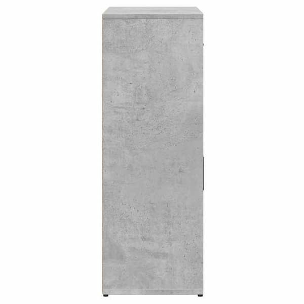 Maison Exclusive - Betonggrå buffé 60x30x84 cm ingenjörsträ