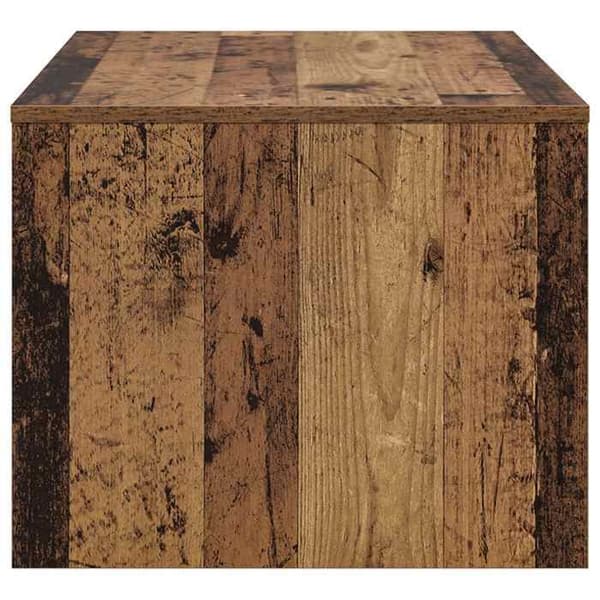 Bord - EKSKLUSIV HUS - 80 x 50 x 40 cm - Ingeniørtræ - Rektangulær - Indbyggede hylder