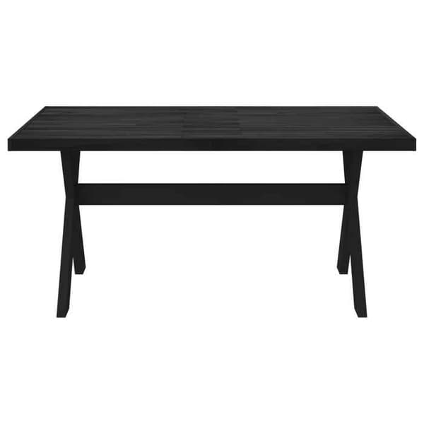 Maison Exclusive - Spisebord / Middagsbord NOAIN 160 cm Sort Svart