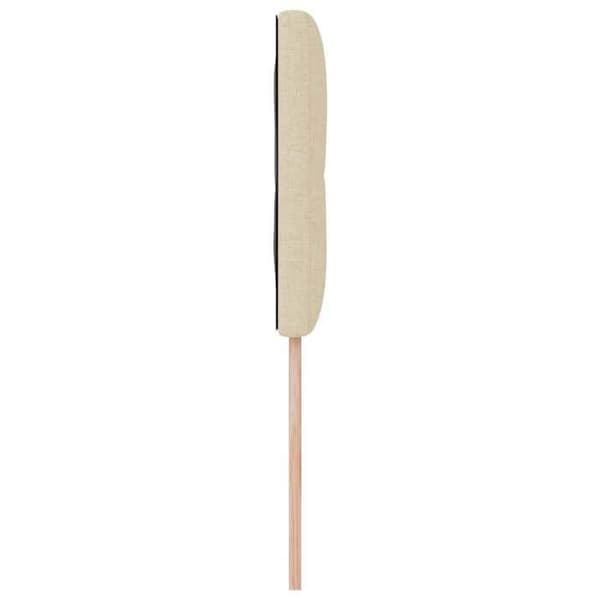 Sänggavel - EXKLUSIV HEM - 100 cm - Inbyggd LED USB - Justerbar höjd - Cremefärgad polyester Grädde