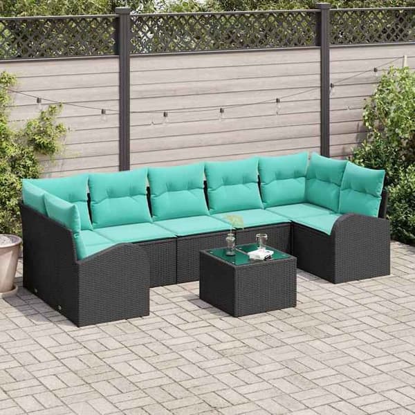 Maison Exclusive - 8 pc havemøbel sæt 7-sæders sofa