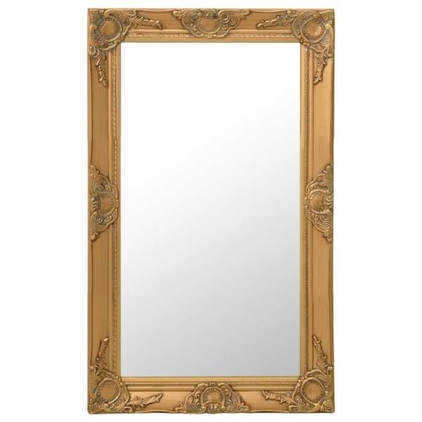 Maison Exclusive - Barockstil väggspegel 50x80 cm Guld