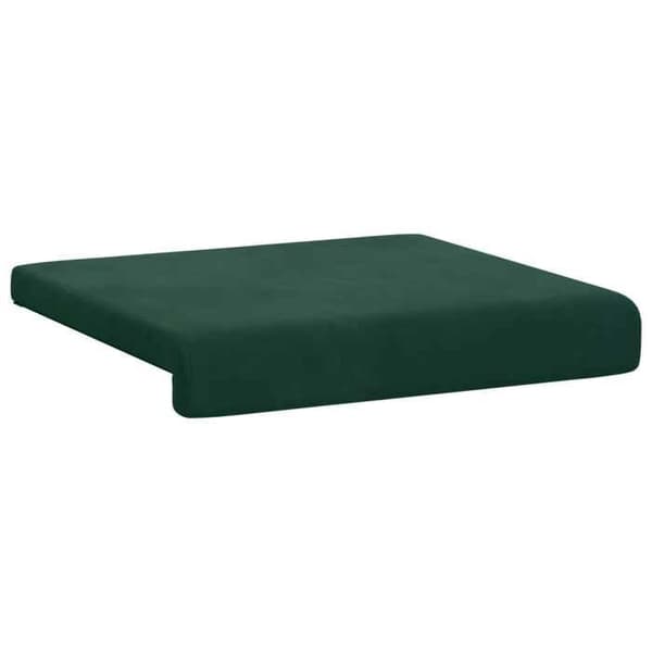 Maison Exclusive - Bänkdyna 2 st Sammet Mörkgrön Djup 35 cm
