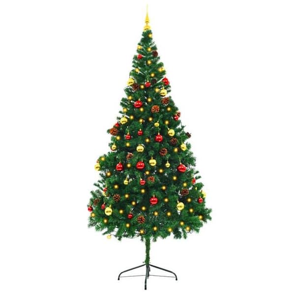 Tekokuusi - EXCLUSIVE KOTI - Esivalo - 210 cm - 200 LED - IP44 Grön