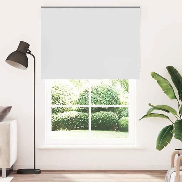 Maison Exclusive - Rullgardin med mörkläggande tygbredd 161,6 cm polyester