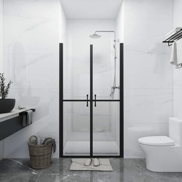 Maison Exclusive - Duschdörr ESG transparent (88-91)x190 cm Transparent