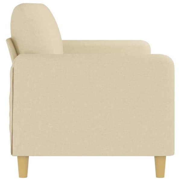 Maison Exclusive - 3-personers sofa Creme 180 cm Stof