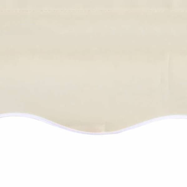 Markisedug - Eksklusivt Hus - Creme - 100% Polyester - Til ramme 6 x 3 m (580 x 295 cm) Grädde
