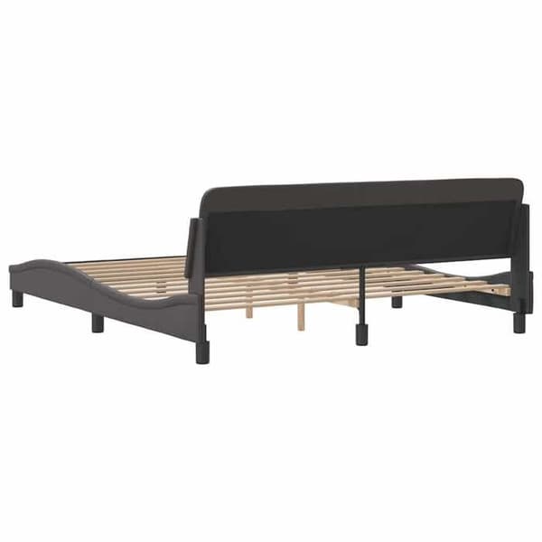 Maison Exclusive - Dover sengestel grå 180x200 cm i kunstlæder Grå
