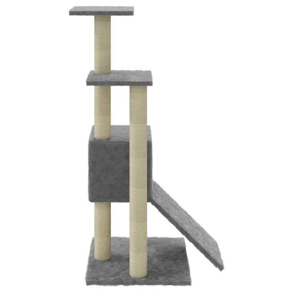 Maison Exclusive - Kattekradsetræ med sisal kløer Lys grå 92 cm ljusgrått