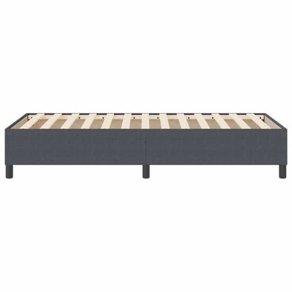 Maison Exclusive - Tummanharmaa sänkykehys, 80 x 200 cm Mörkgrå