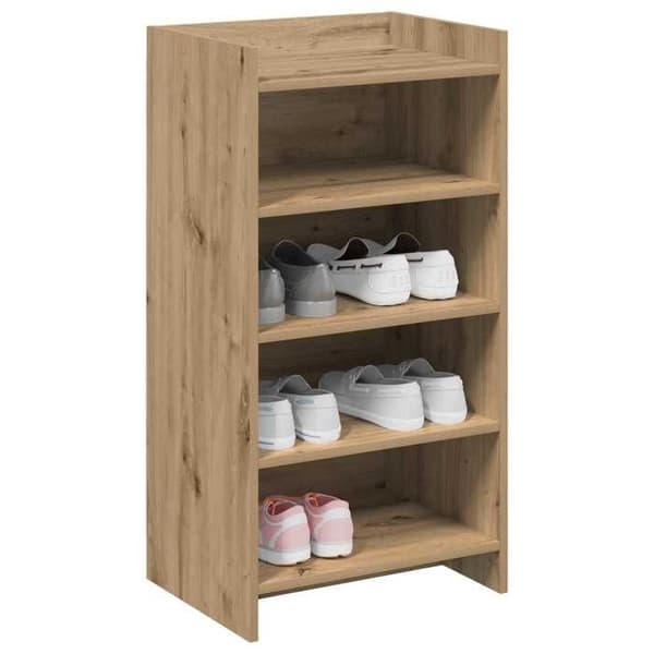 Maison Exclusive - Kengäteline 48 x 36 x 92 cm Tekninen puu