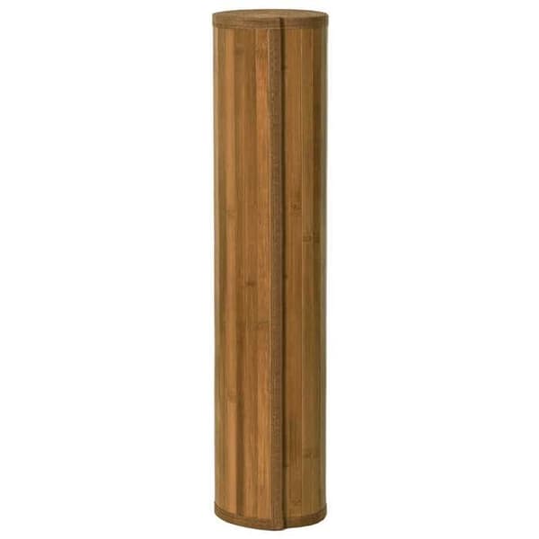 Maison Exclusive - Suorakulmainen ruskea matto 80x200 cm bambusta