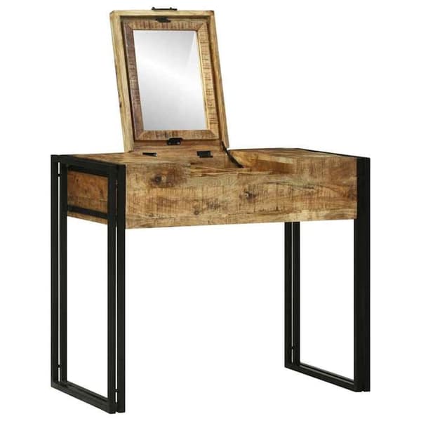 Frisør - EKSKLUSIVT HUS - Loft-model - Massivt mangotræ - Industriel stil - 90x50x75 cm