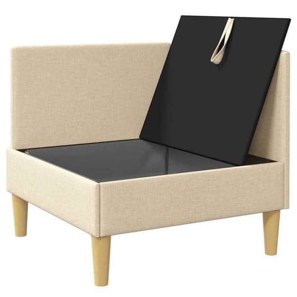 Maison Exclusive - Soffa med förvaring Tyg