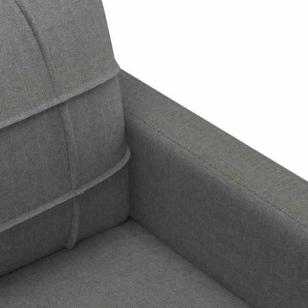Maison Exclusive - 3-personers sofa i mørkegrå 180 cm stof