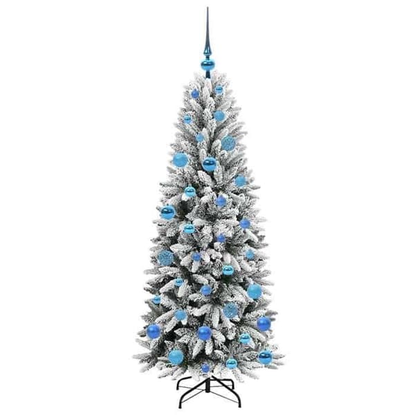 Maison Exclusive - Konstgjord Julgran Vit 150 cm Vit