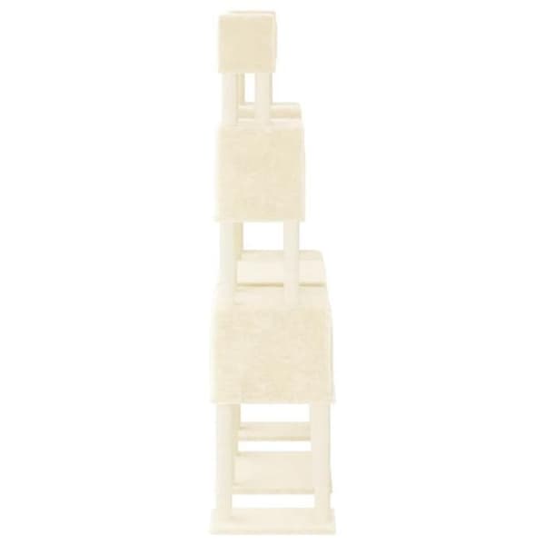Maison Exclusive - Kattekradse med sisal i creme 199 cm Grädde