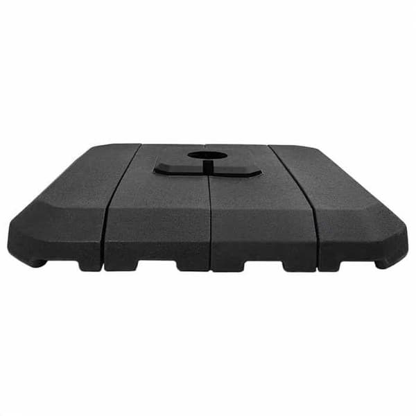 Maison Exclusive - Base til parasol med arm 130kg Sort