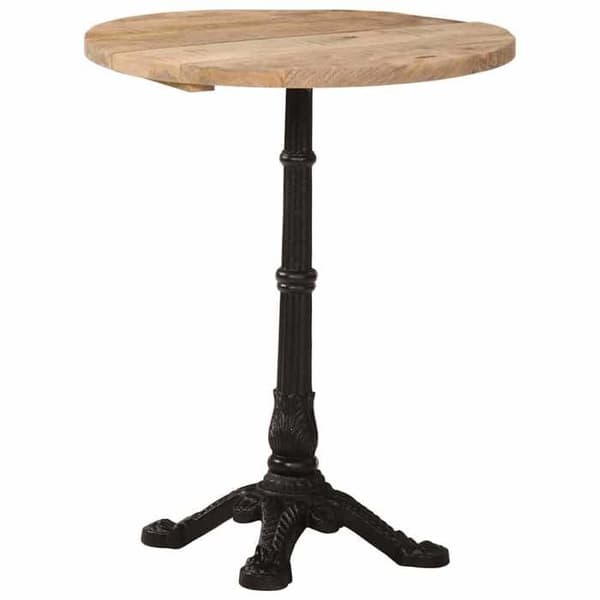 Maison Exclusive - Bistrobord Ø60x76 cm Rå mangoträ