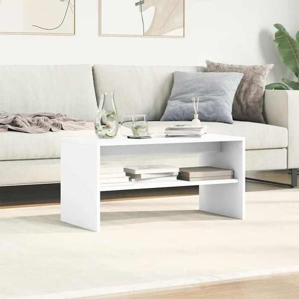 Maison Exclusive - TV-möbel Vit 80 x 40 x 40 cm Agglomerat