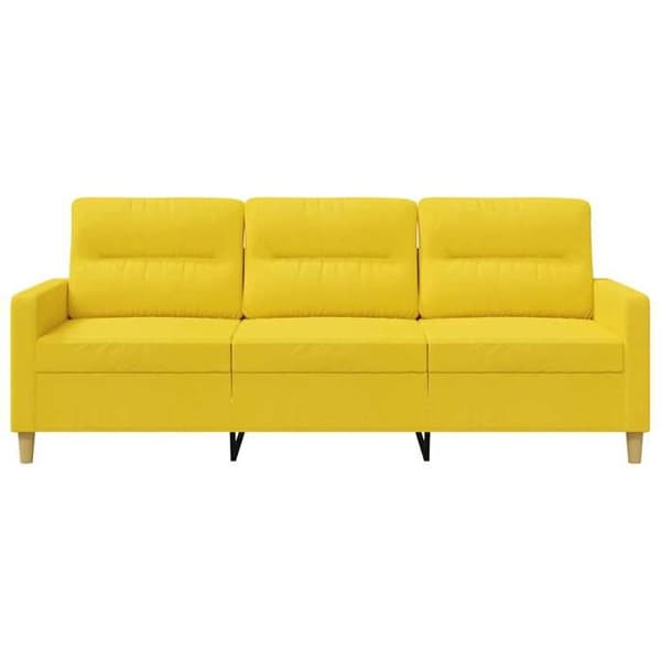Maison Exclusive - 3-personers Sofa Lys Gul 180 cm Stof