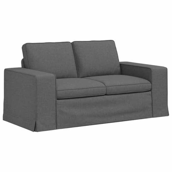 Maison Exclusive - Sæt af 2 sofaer Mørkegrå stof