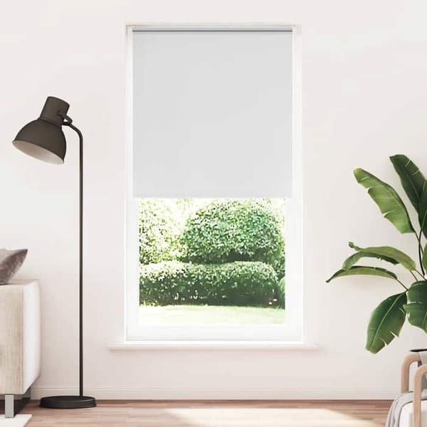 Maison Exclusive - Rullgardin med mörkläggande tygbredd 90,7 cm polyester