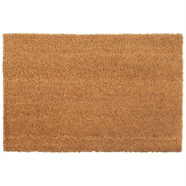 Luonnollinen ovimatto 50x80 cm tuftattu kookoskuitu0 [cm] Ruskea