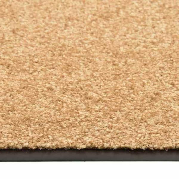 Maison Exclusive - Vaskbar dørmåtte Creme 40x60 cm