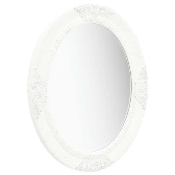 Maison Exclusive - Barockstil väggspegel 50x60 cm Vit