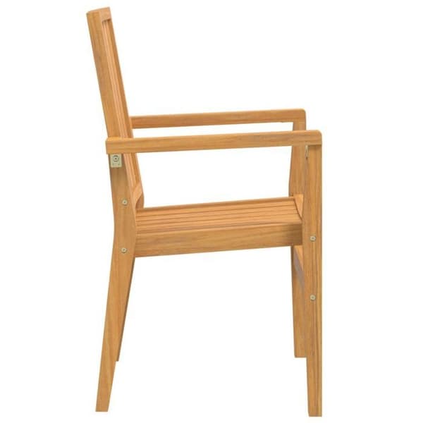 Maison Exclusive - 9 osan puutarhapöytäryhmä kestävästä teak-puusta