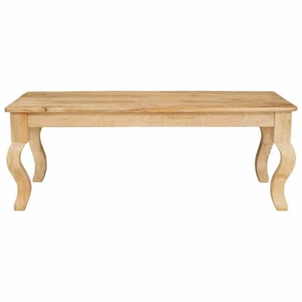 Soffbord - EXKLUSIV HEM - 110 x 55 x 40 cm - Massivt mangoträd - Rektangulär - Nutida brun