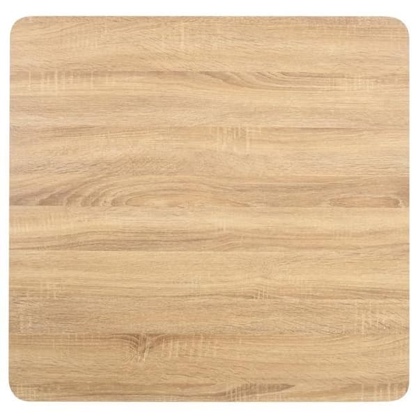 Maison Exclusive - Ljusbrun bistrobord 80x80 cm MDF