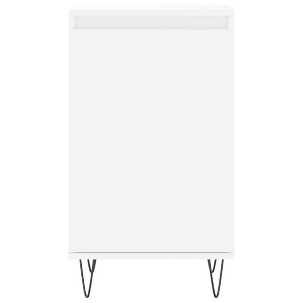 Maison Exclusive - Bufféer 2 st vit 40x35x70 cm ingenjörsträ
