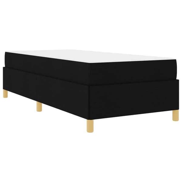 Maison Exclusive - Sängram Svart 100 x 200 cm tyg