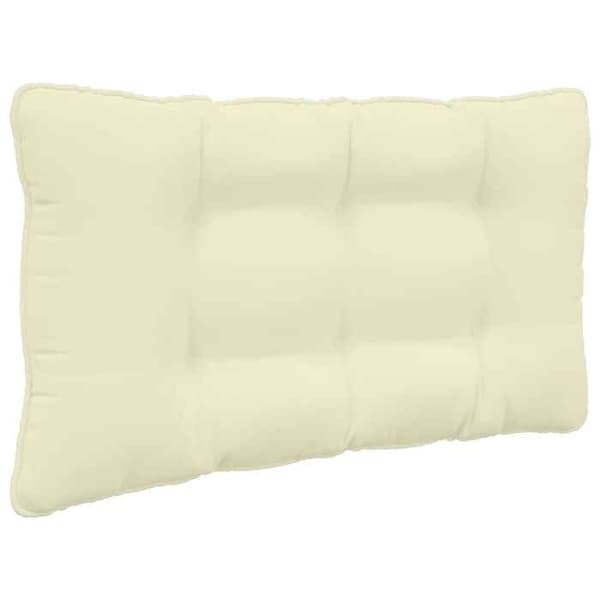 Maison Exclusive - Udendørs sofa pude Polyester Creme 80 x 68,5 cm Grädde
