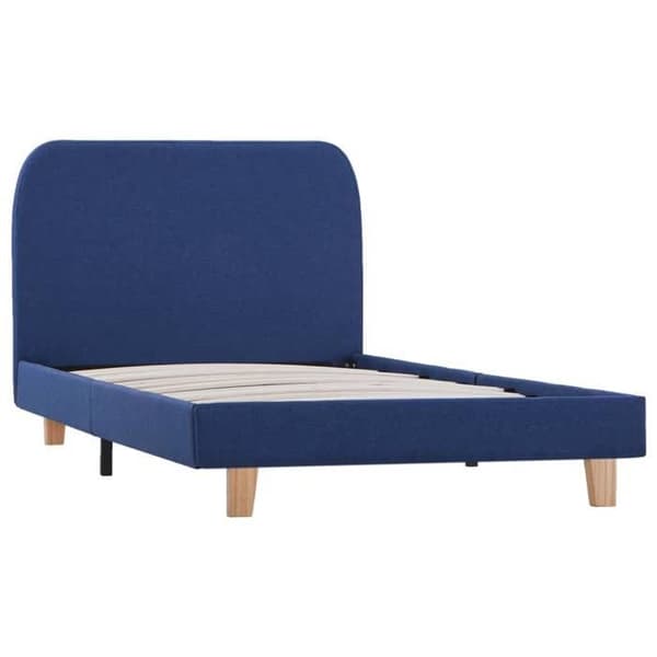 Sengestel - Eksklusiv Hus - 90x200 cm - Blå - Enkel og elegant design blå