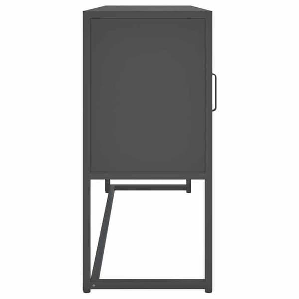 Maison Exclusive - Buffé Anthracite 105x35x75 cm Stål