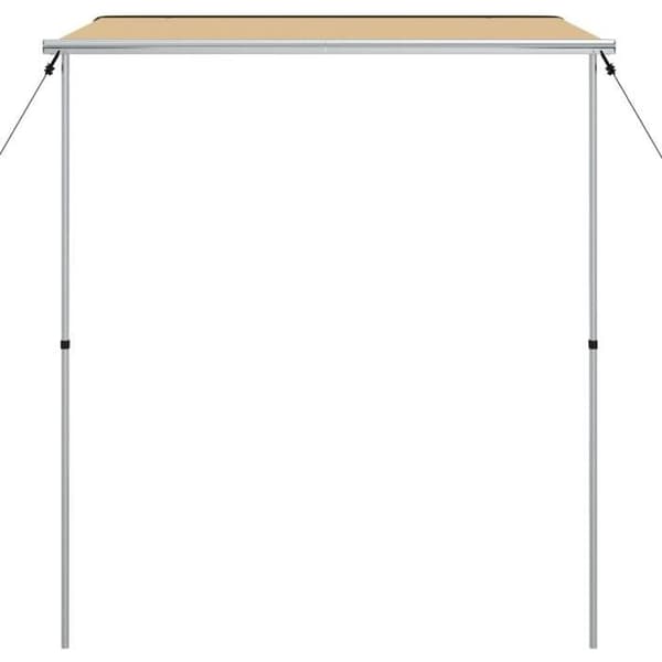 Maison Exclusive - Campingbil och husvagnsmarkis 2,4x2x2,15 m Beige